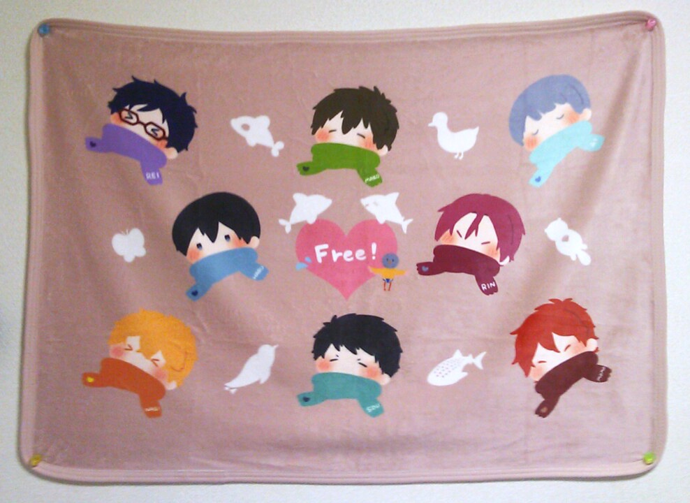 Free!ほんわかブランケット