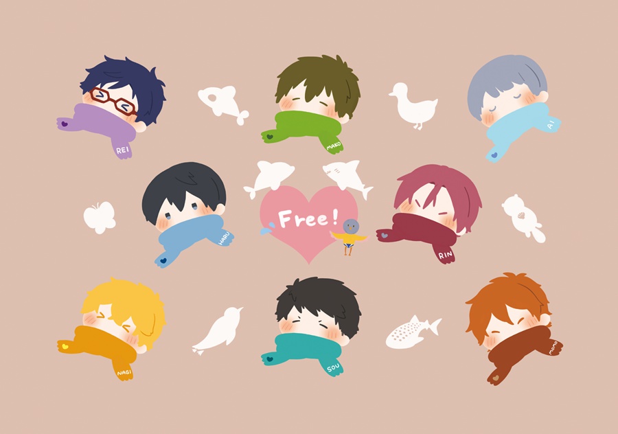Free!ほんわかブランケット