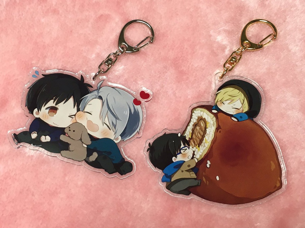 ユーリ!!!on ICE アクリルキーホルダー