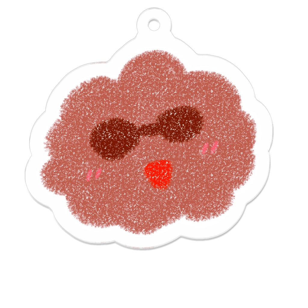 もじゃつまアクリルキーホルダー