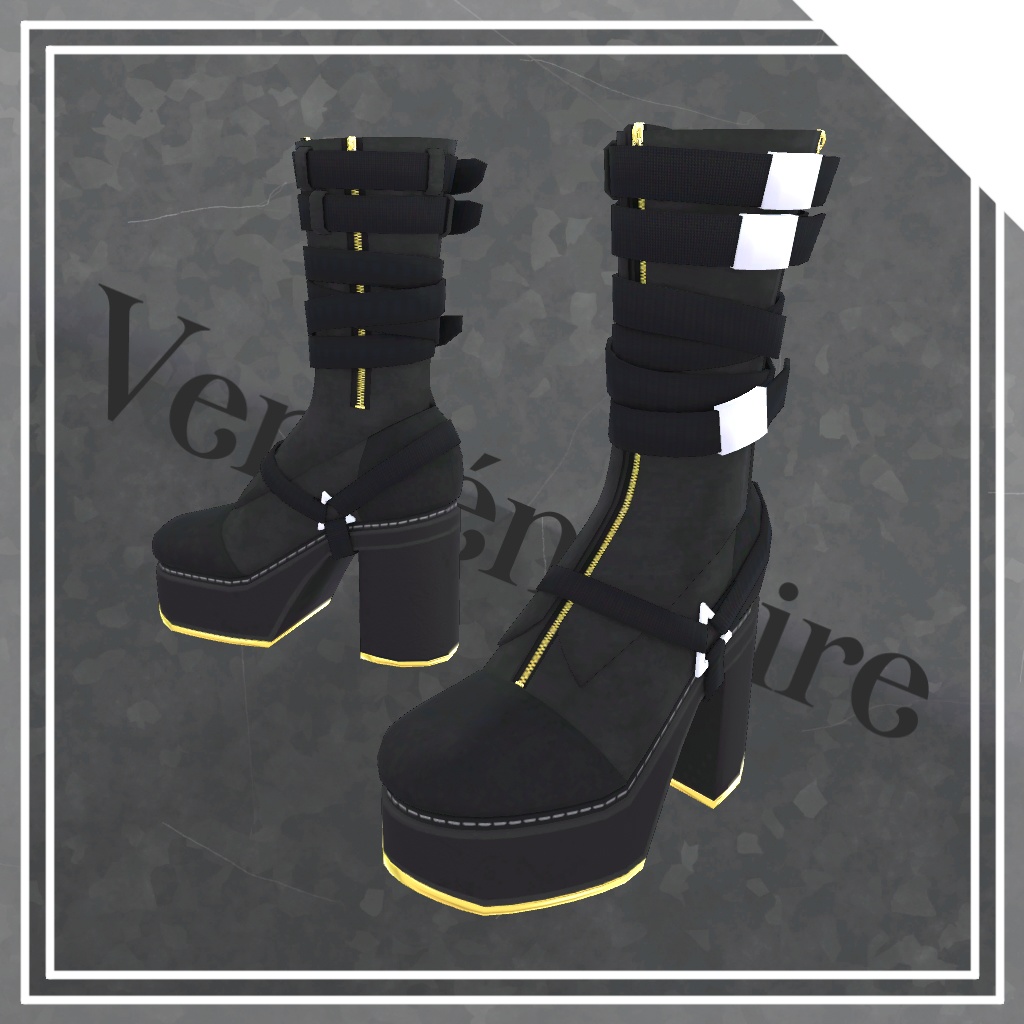 ヒールブーツ「Vendémiaire」