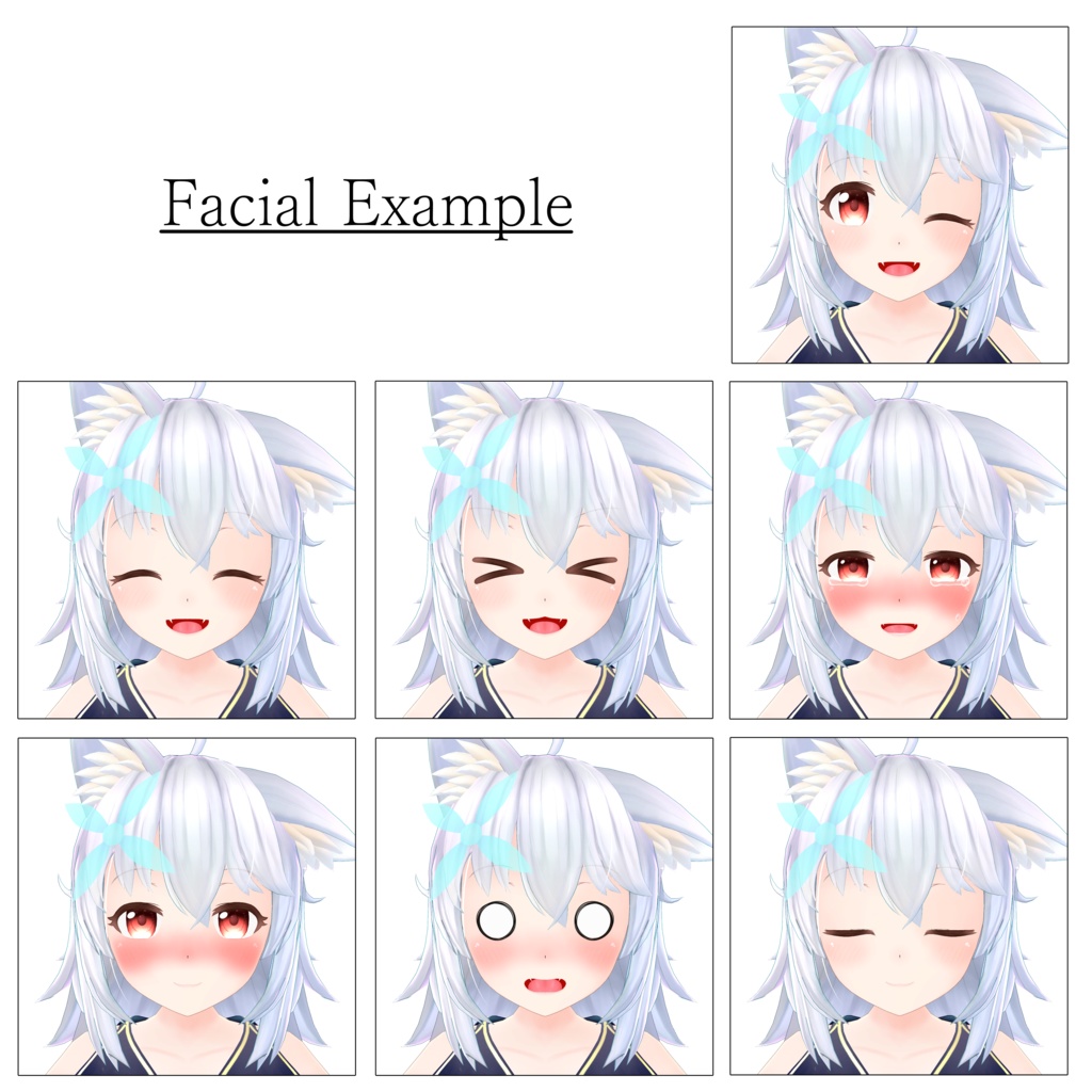 オリジナル3Dモデル「スピカ」