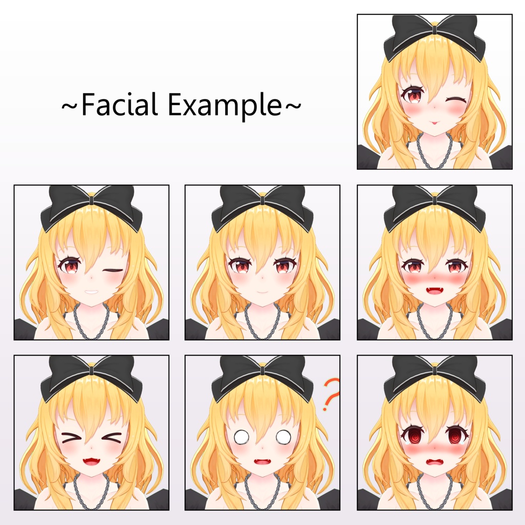 オリジナル3Dモデル「ミラ」