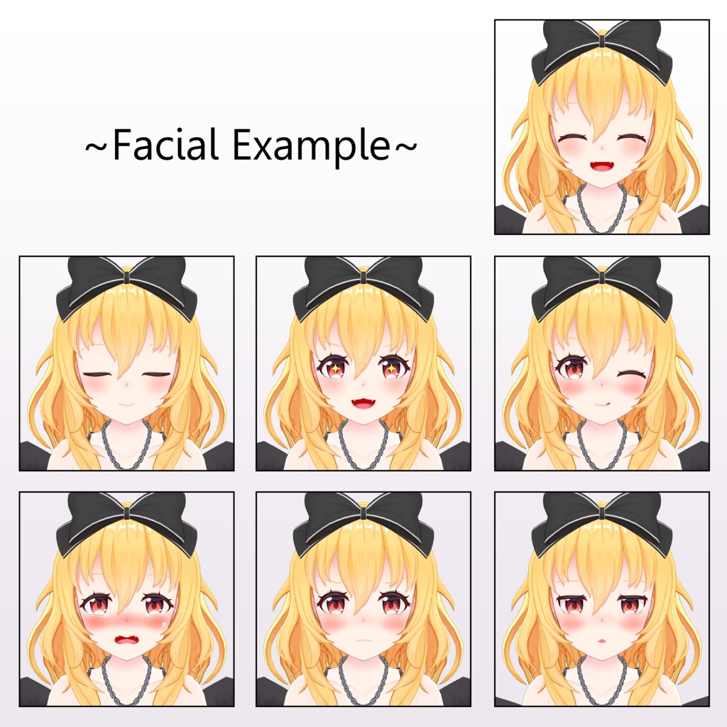 オリジナル3Dモデル「ミラ」