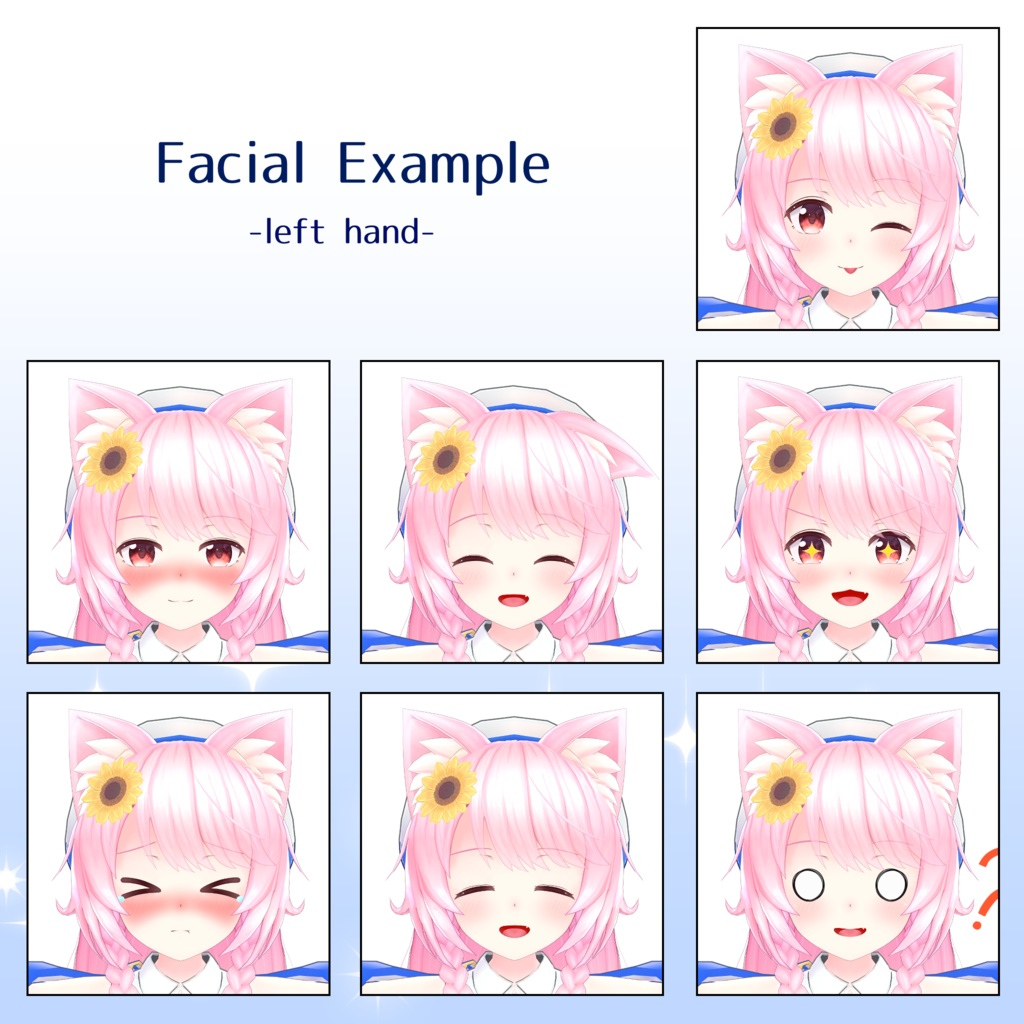 オリジナル3Dモデル「ユウ」