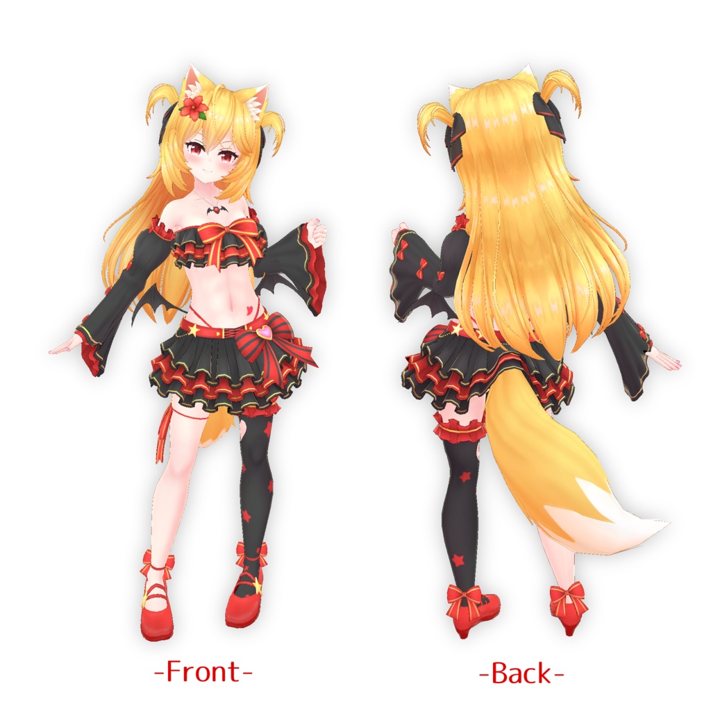 オリジナル3Dモデル「リル」