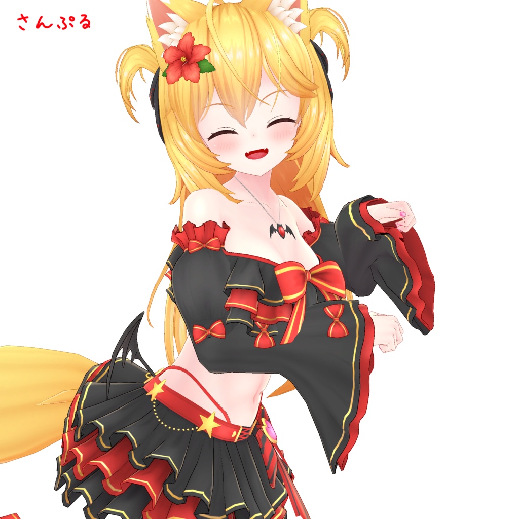 オリジナル3Dモデル「リル」