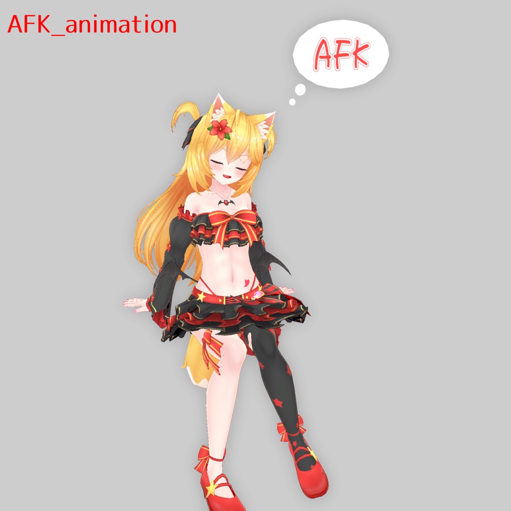 オリジナル3Dモデル「リル」