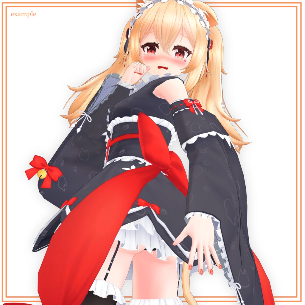 オリジナル3Dモデル「ティナ」