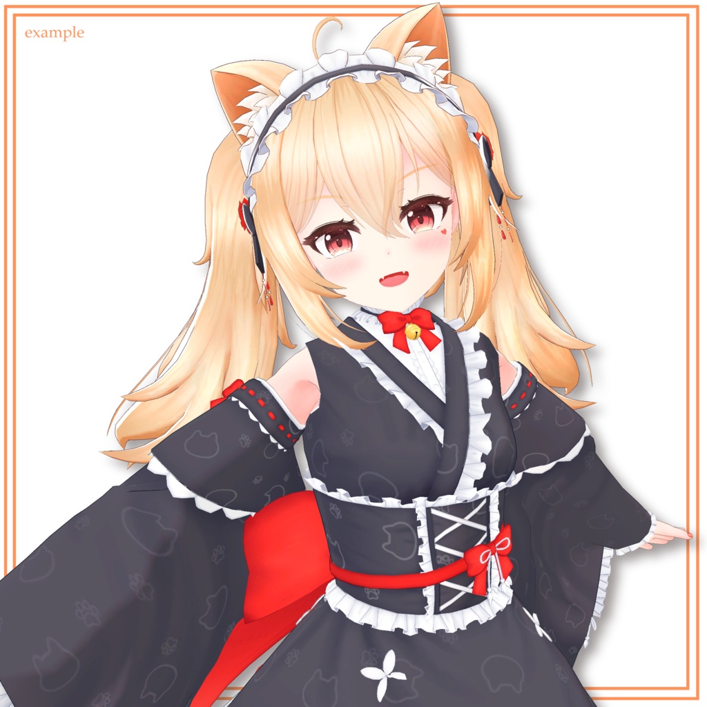 オリジナル3Dモデル「ティナ」