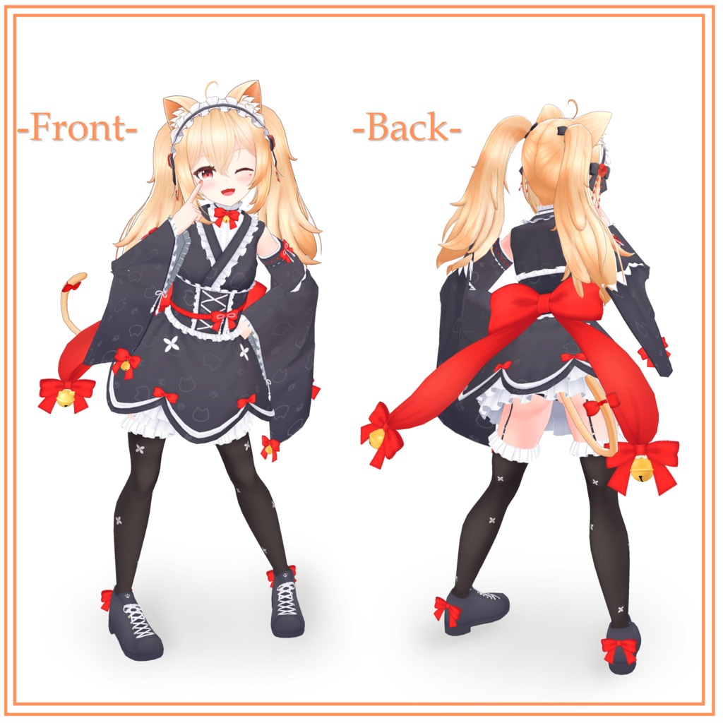 オリジナル3Dモデル「ティナ」