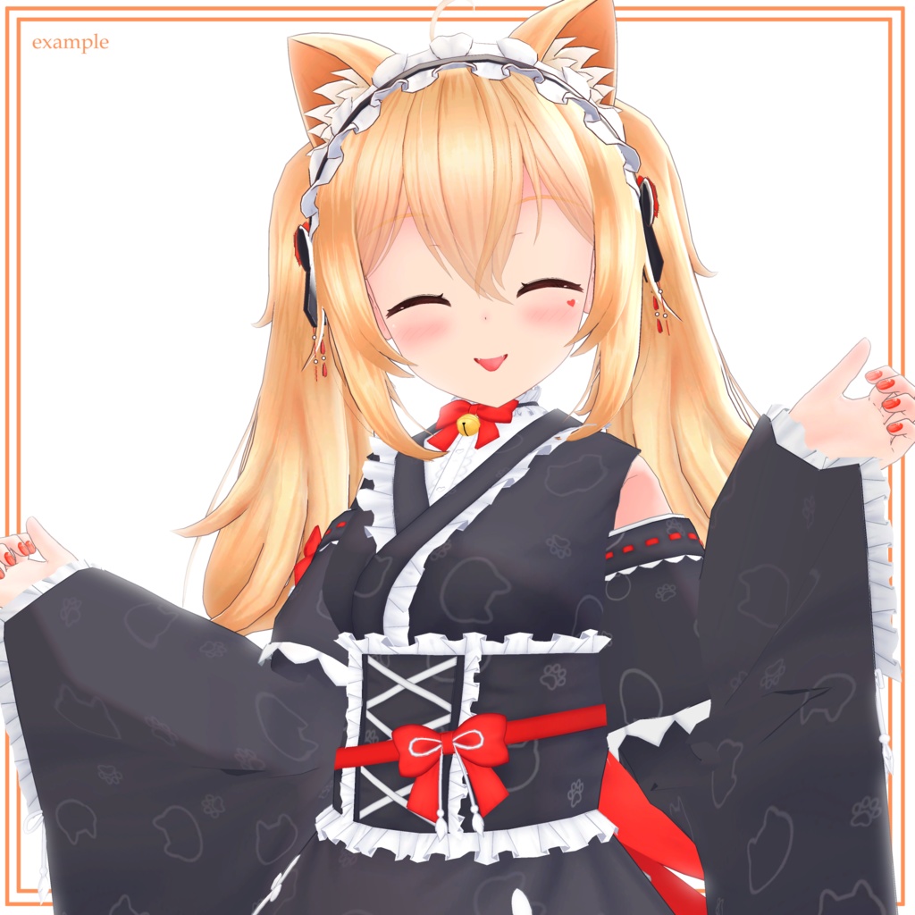 オリジナル3Dモデル「ティナ」