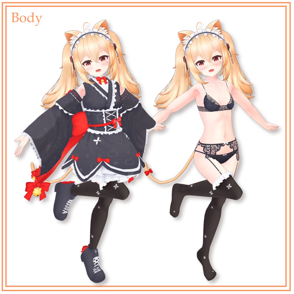 オリジナル3Dモデル「ティナ」