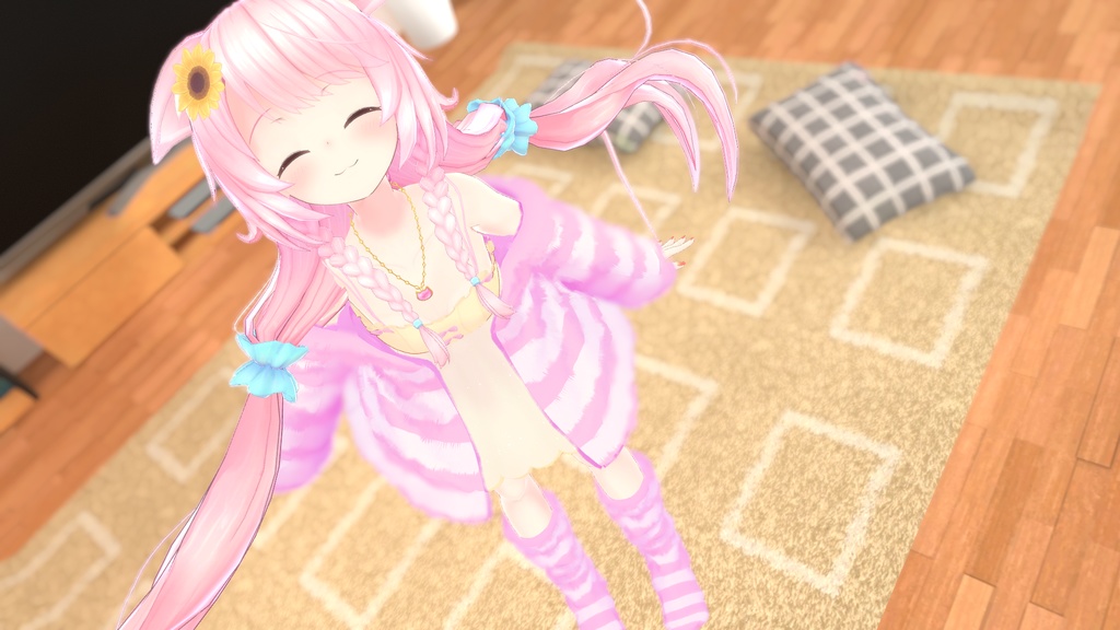 【12アバター対応】もこもこルームウェア