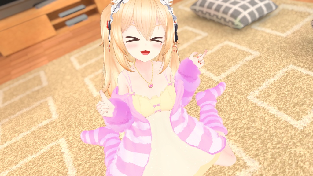 【12アバター対応】もこもこルームウェア