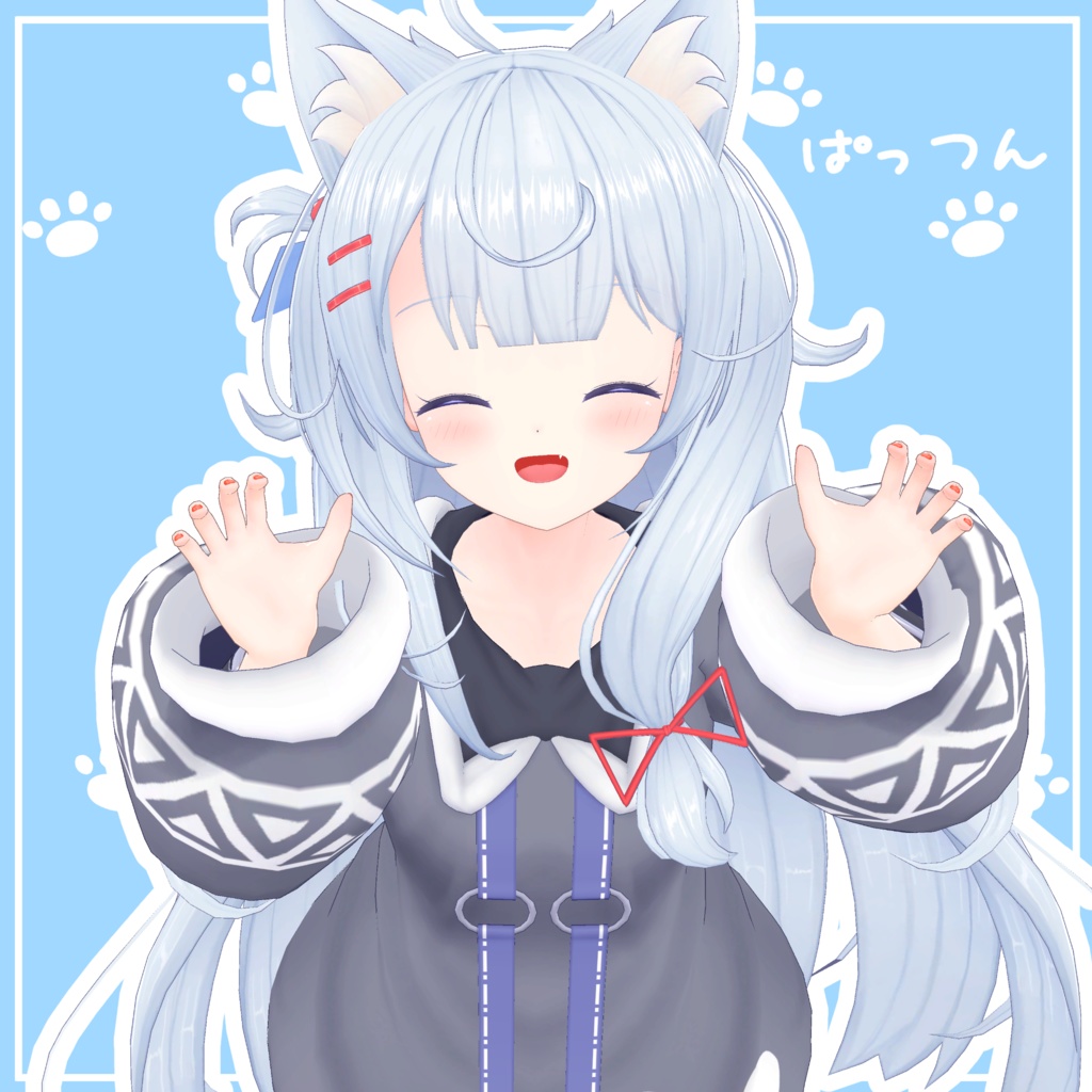 オリジナル3Dモデル「レイ」