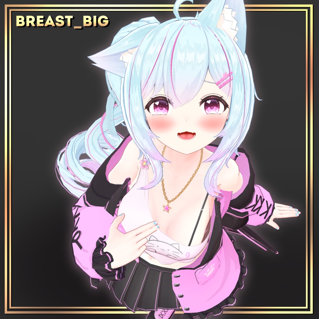 オリジナル3Dモデル「リリカ」