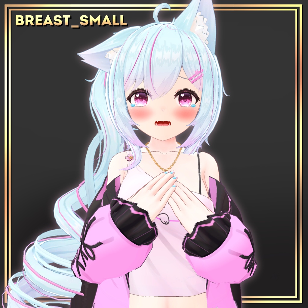 オリジナル3Dモデル「リリカ」