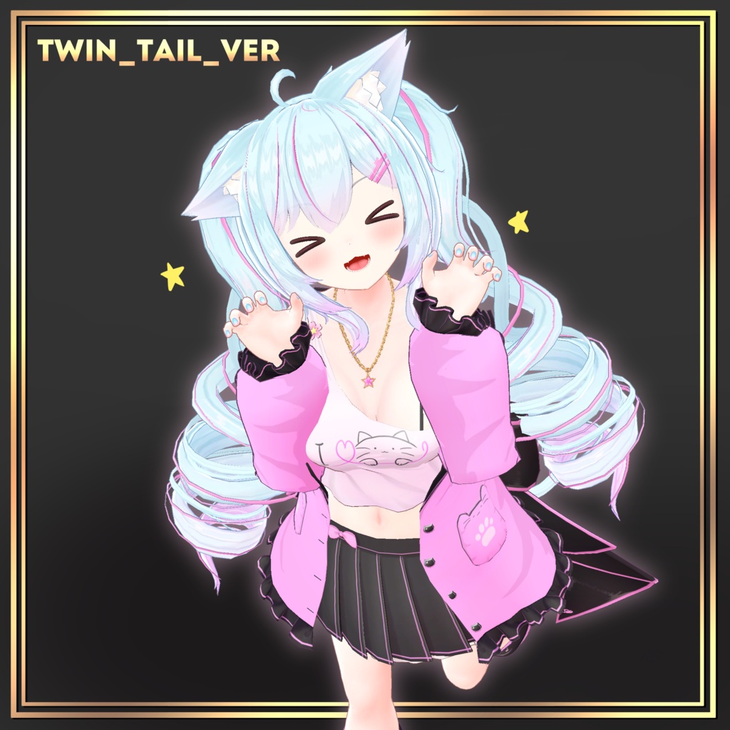 オリジナル3Dモデル「リリカ」