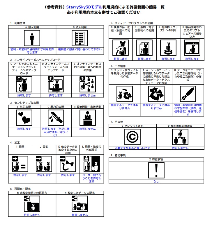 【26アバター対応】StarrySky