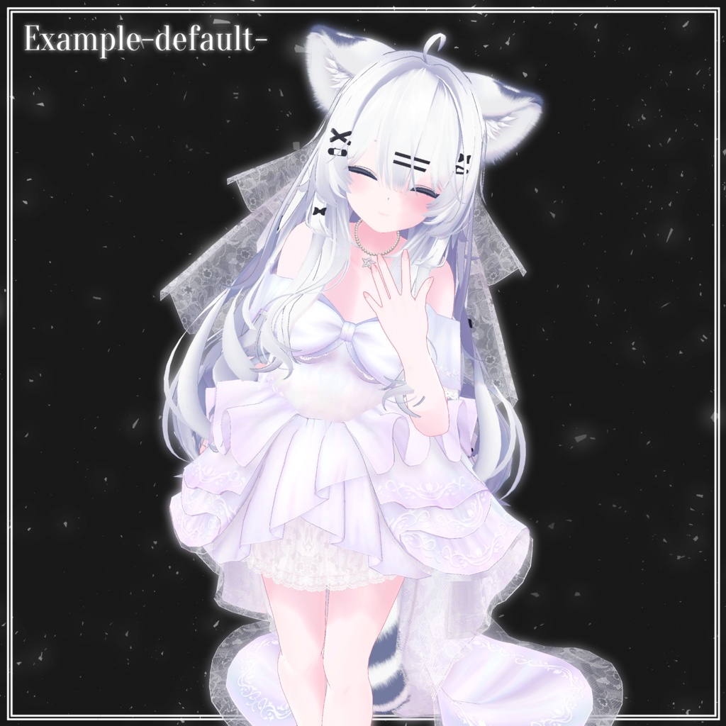 【多アバター対応】Wedding Mermaid