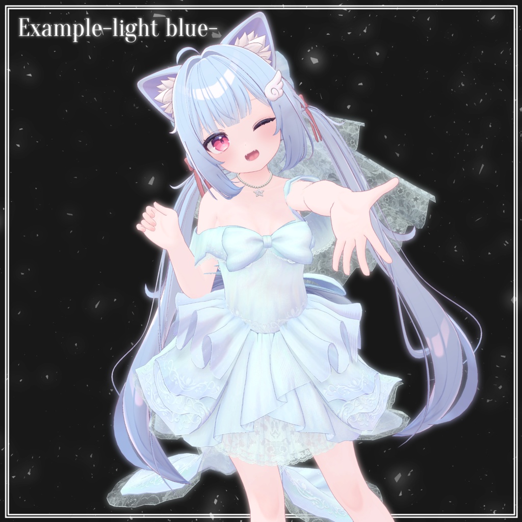 【多アバター対応】Wedding Mermaid