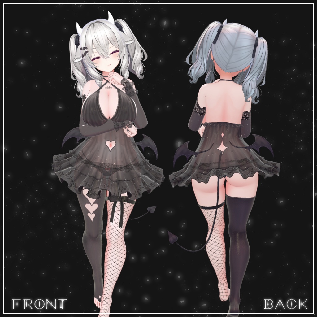 小悪魔ベビードール-Koakuma_Baby_Doll-