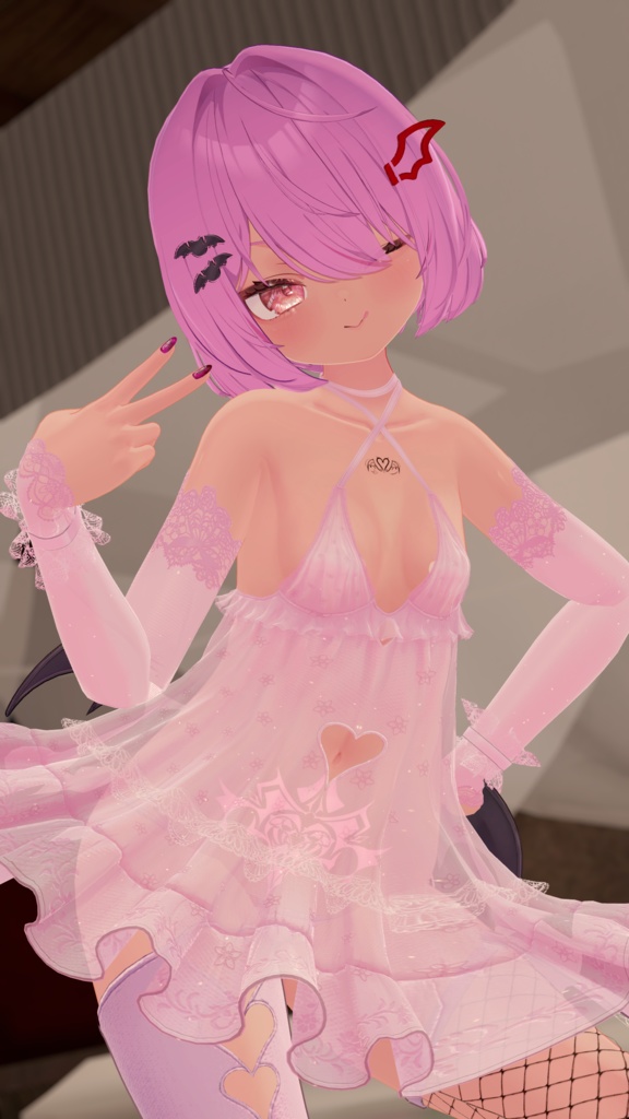 小悪魔ベビードール-Koakuma_Baby_Doll-