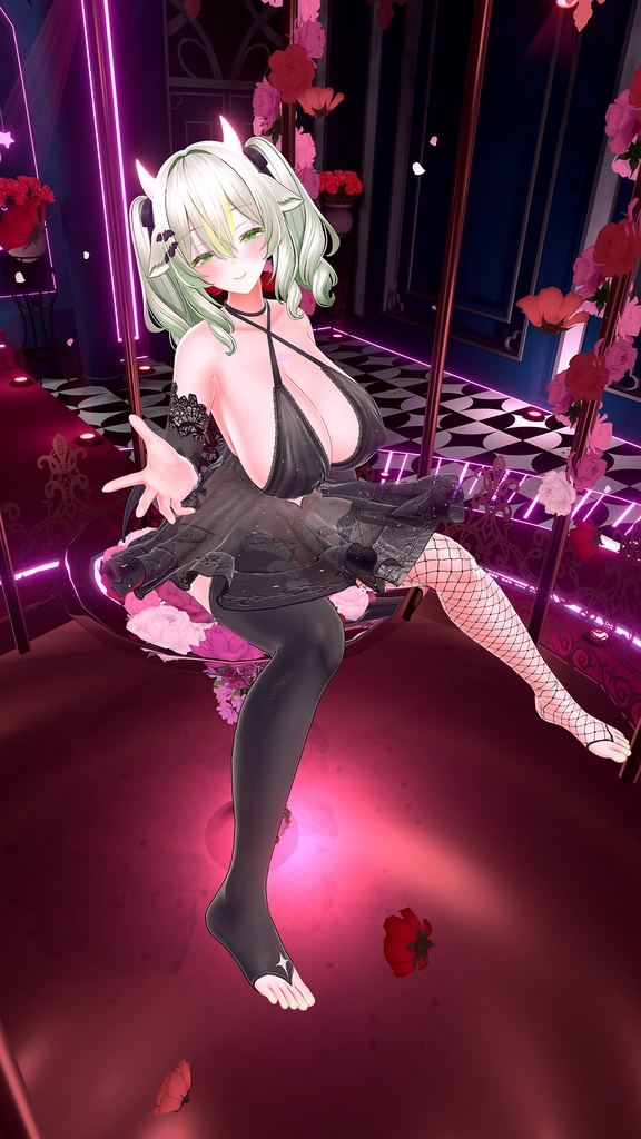 小悪魔ベビードール-Koakuma_Baby_Doll-