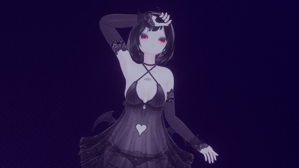 小悪魔ベビードール-Koakuma_Baby_Doll-