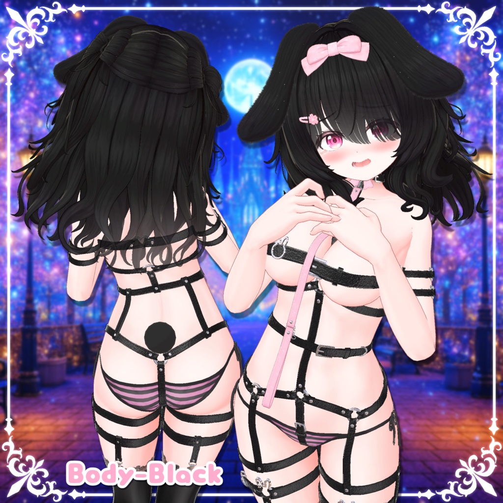 オリジナル3Dアバター「もも」