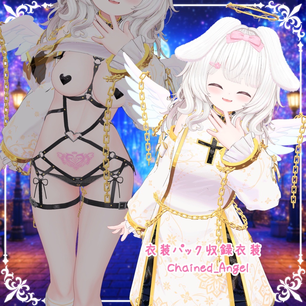 オリジナル3Dアバター「もも」