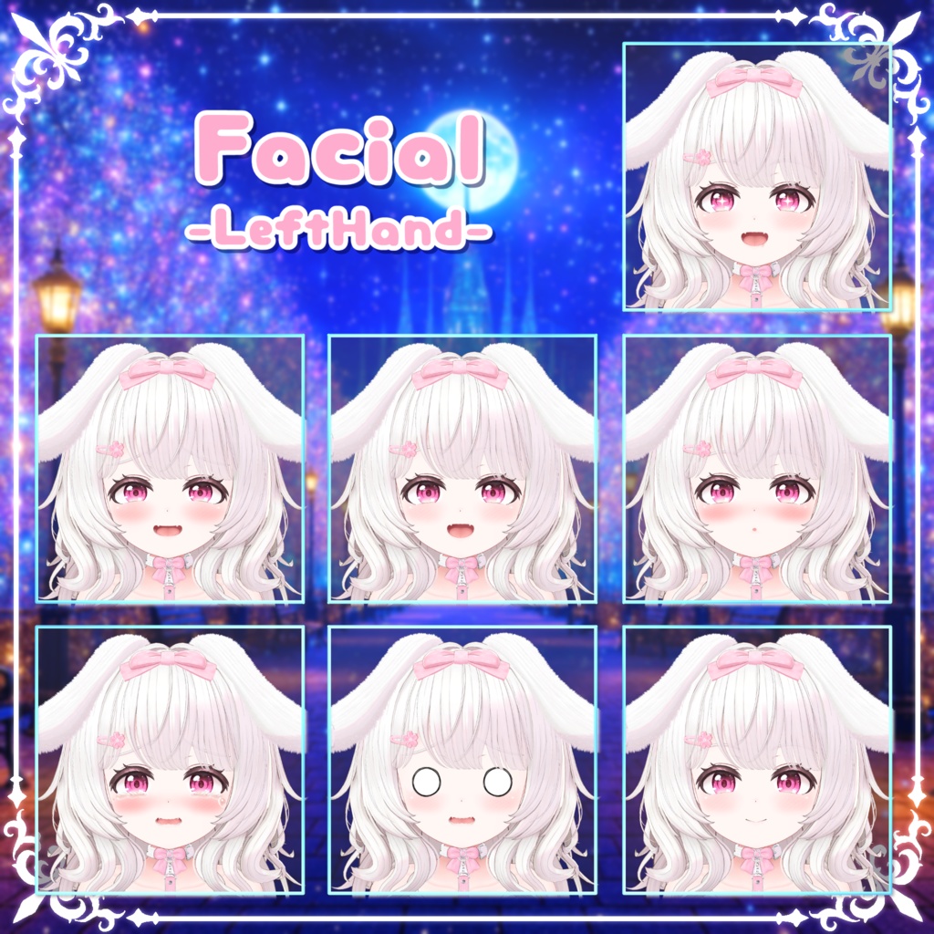 オリジナル3Dアバター「もも」