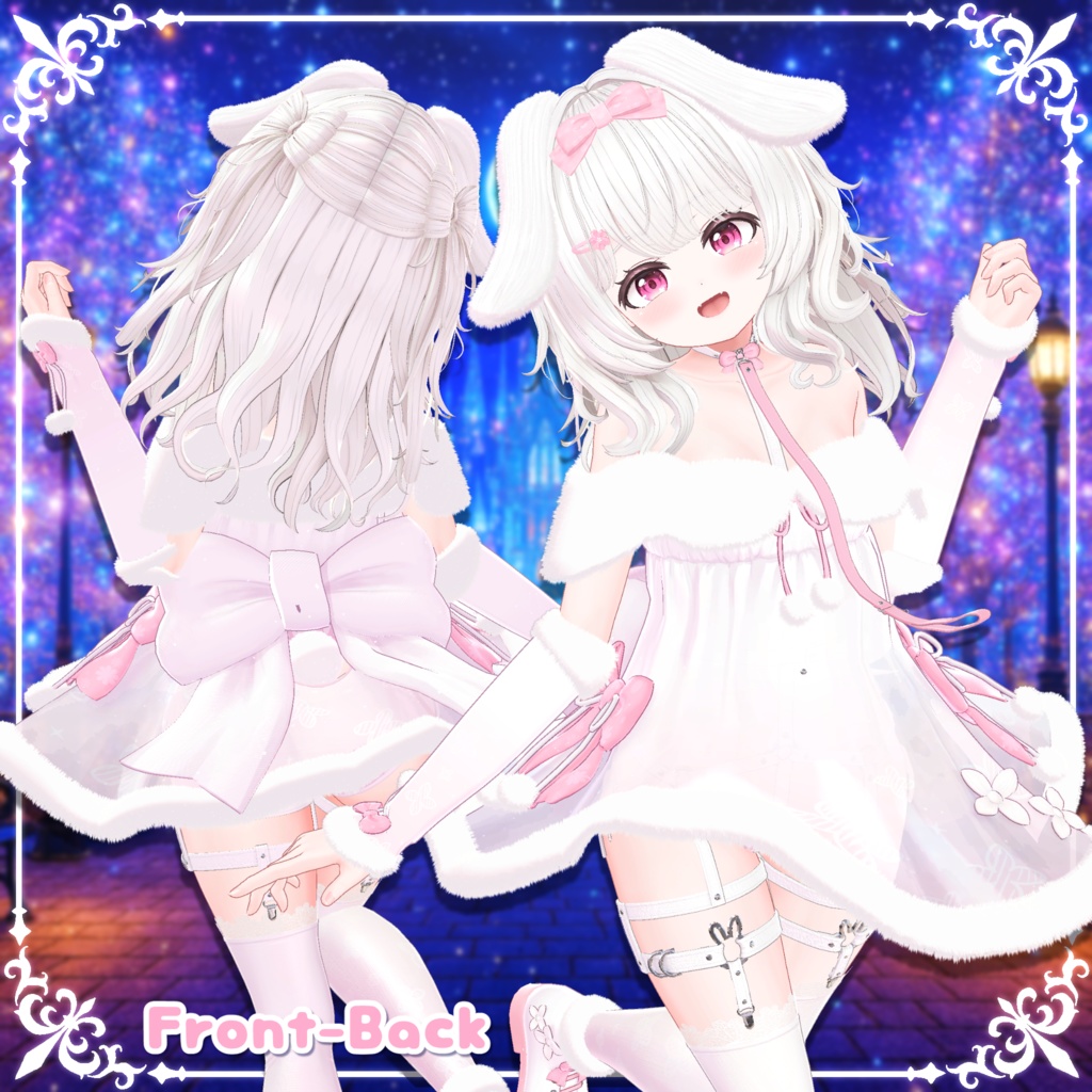 オリジナル3Dアバター「もも」