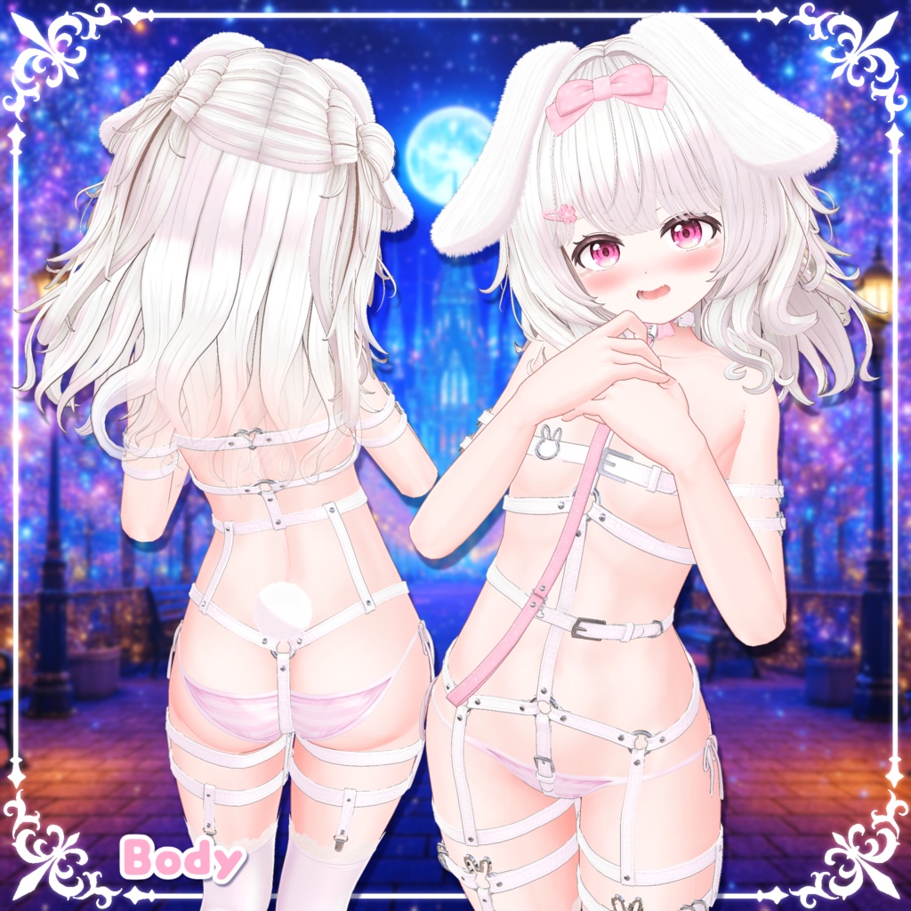 オリジナル3Dアバター「もも」