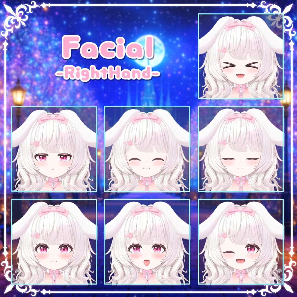 オリジナル3Dアバター「もも」