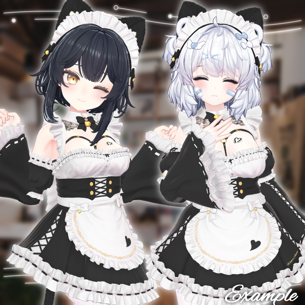 【20アバター対応】いたずらメイド