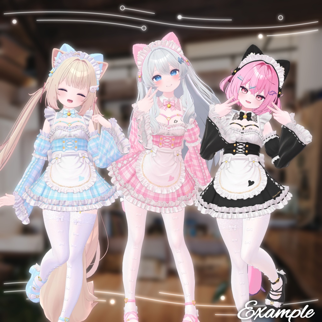 【18アバター対応】いたずらメイド