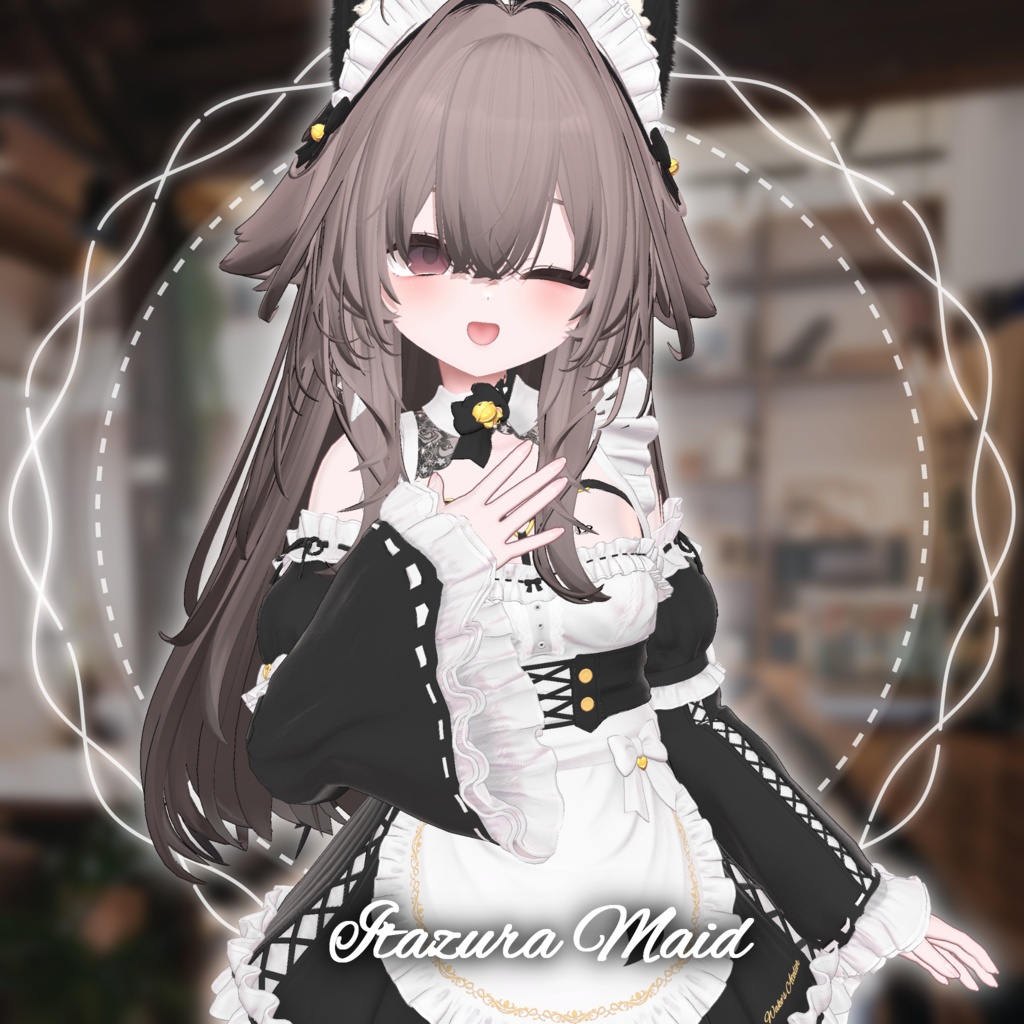 【21アバター対応】いたずらメイド