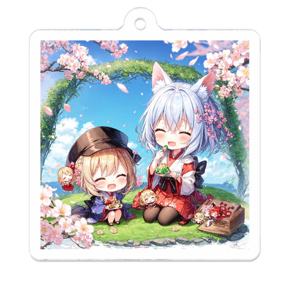 【開運グッズ】まねきチヤさんと、ざしきわらしちゃんs【啓蟄ver】