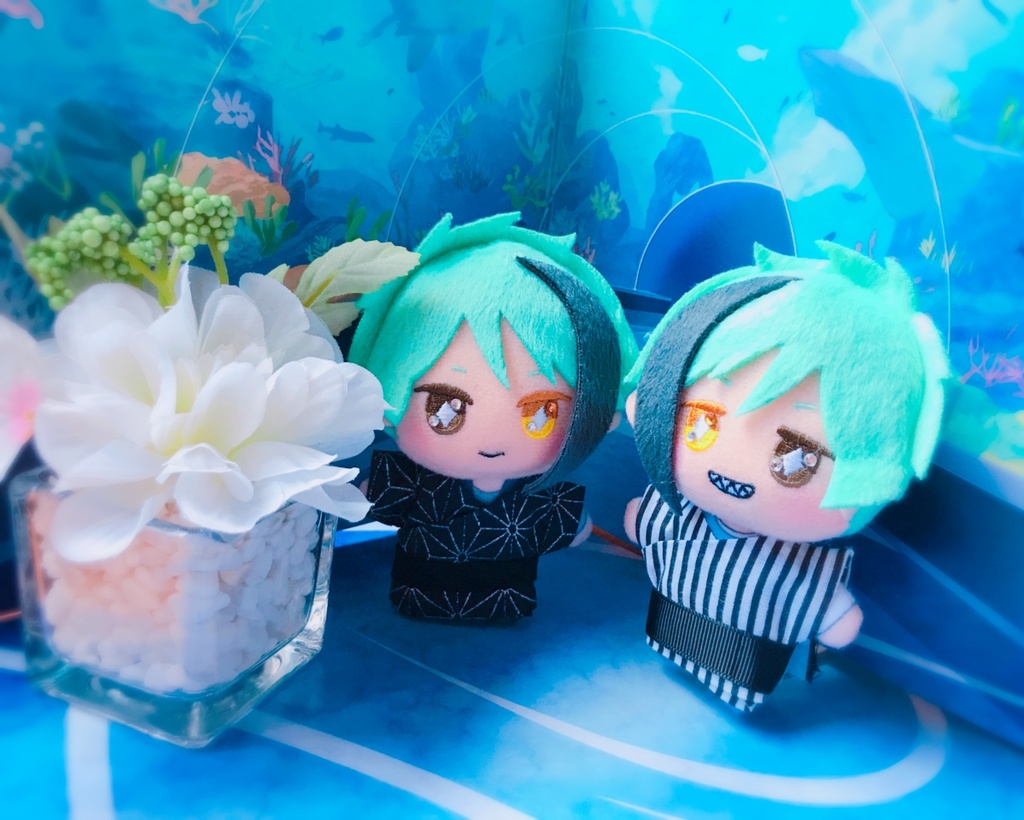 夏のぬいちゃん浴衣