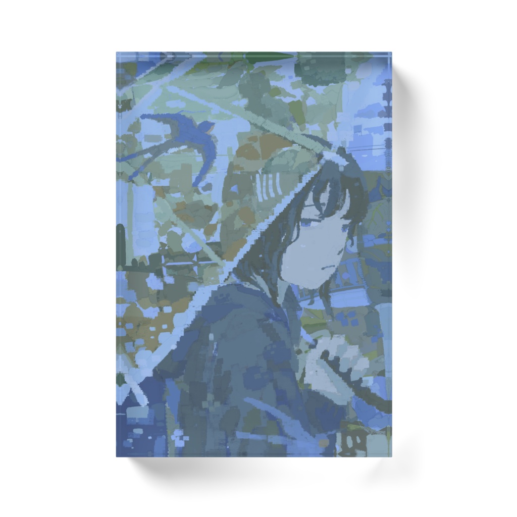 アクリルブロック『雨季』