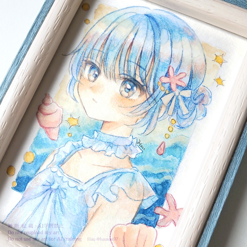 原画「夏の色」