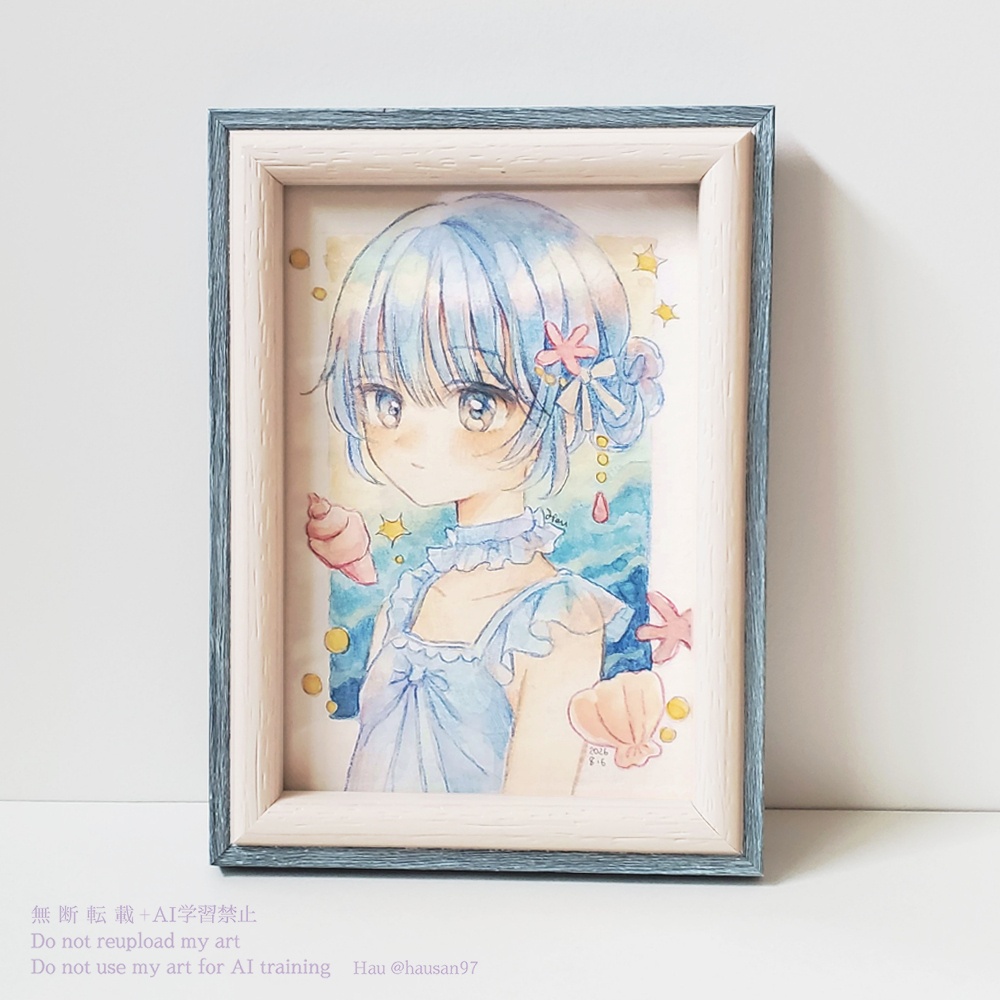 原画「夏の色」