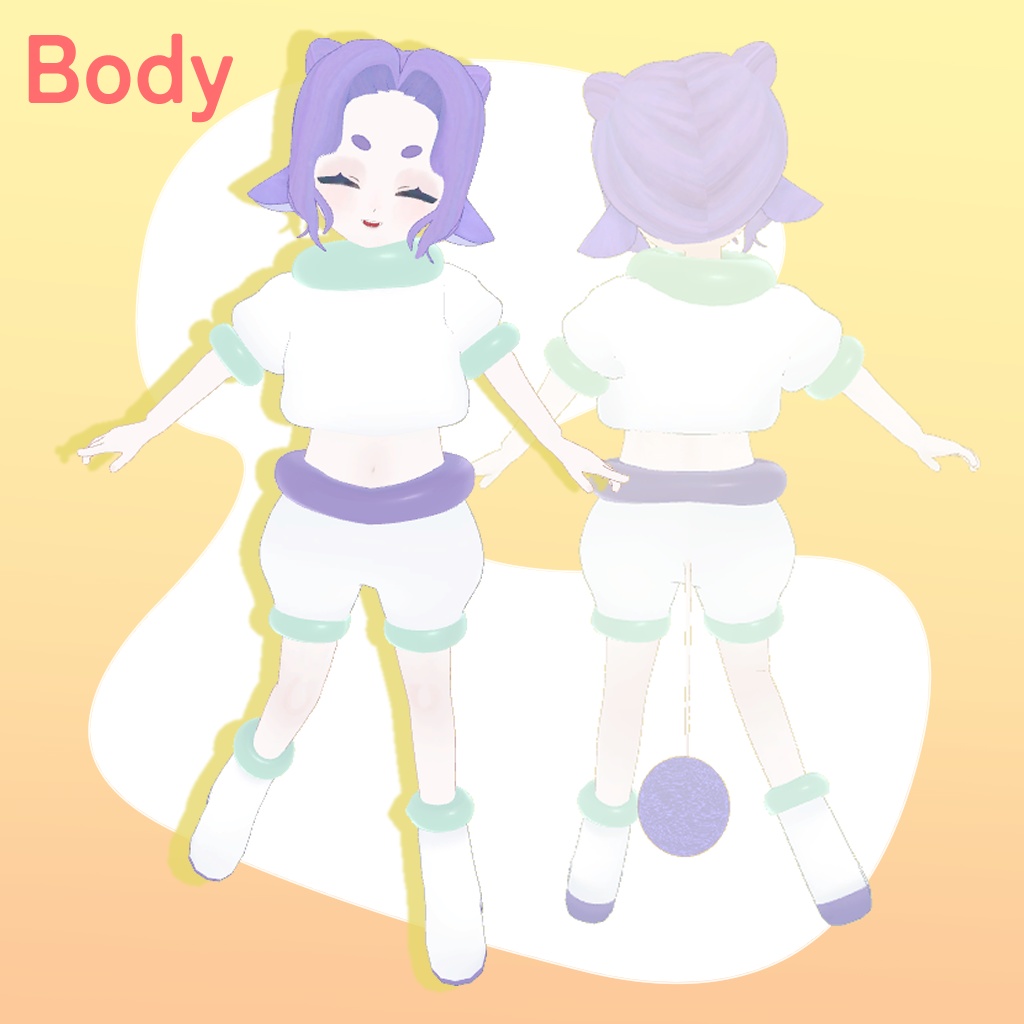 ✨販売記念50%オフ✨moupeのCialla/まうぷのシアラ【オリジナル3Dモデル】