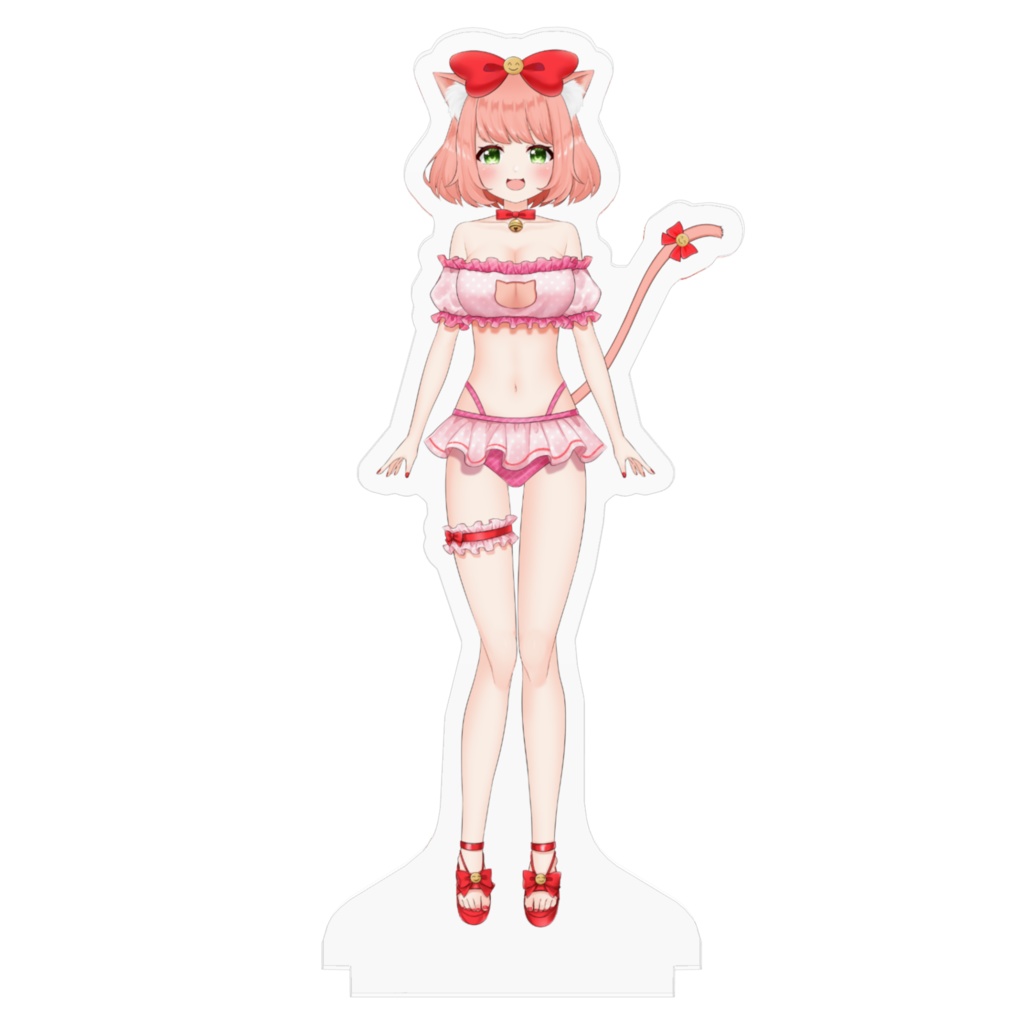 Vtuberゆっきん水着新衣装グッズ(ショートヘア)