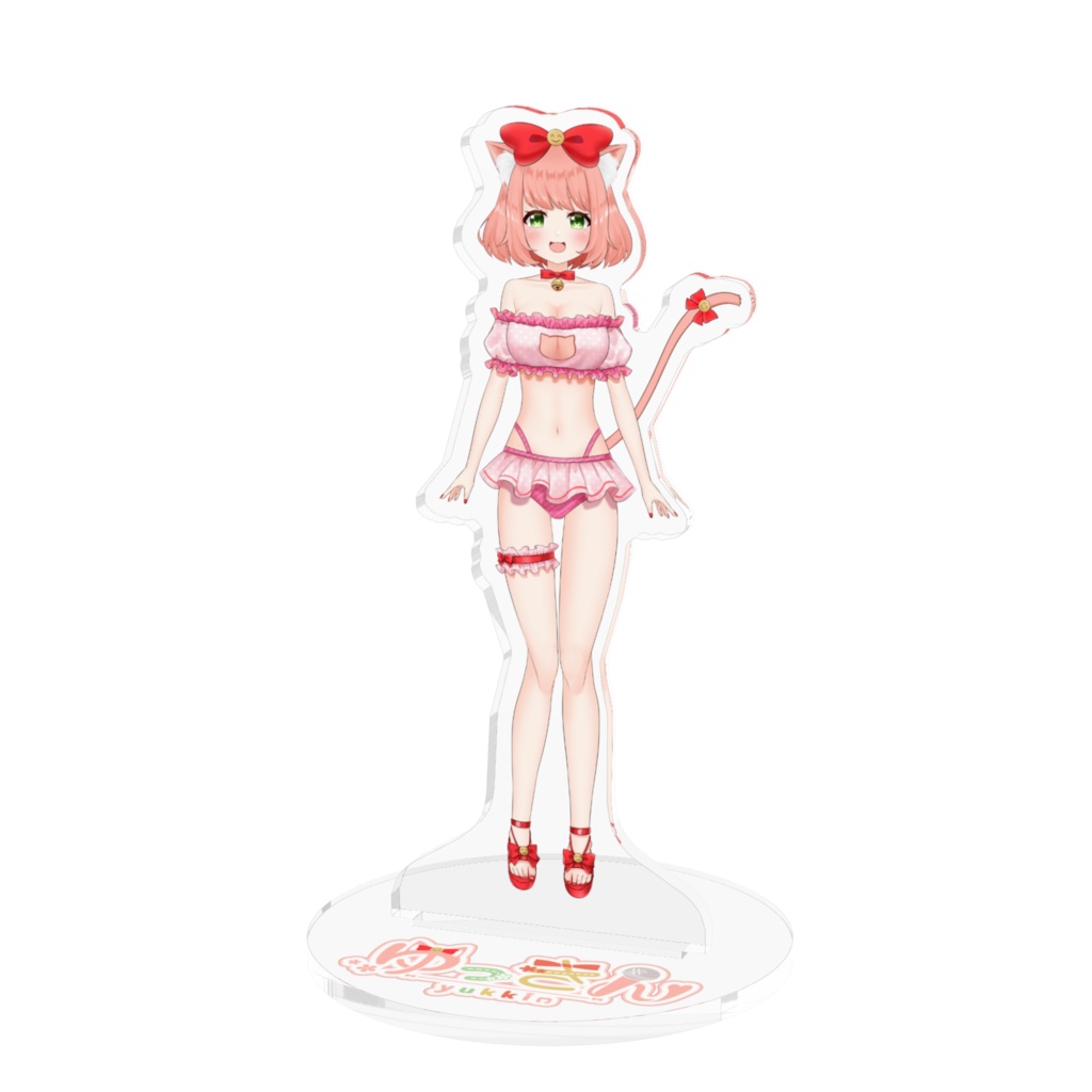Vtuberゆっきん水着新衣装グッズ(ショートヘア)