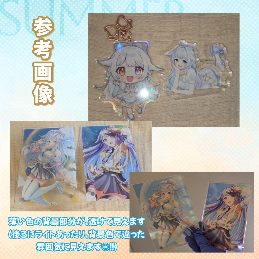 虹乃ひかり1周年&誕生日記念グッズ~利益は新ボディへ~