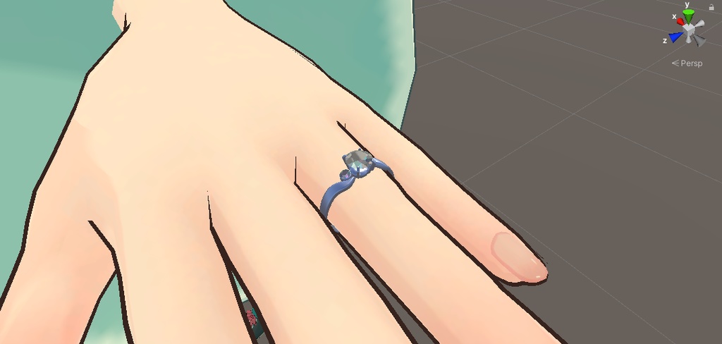 【VRChat向け】指輪 【一名に限り二次配布可】