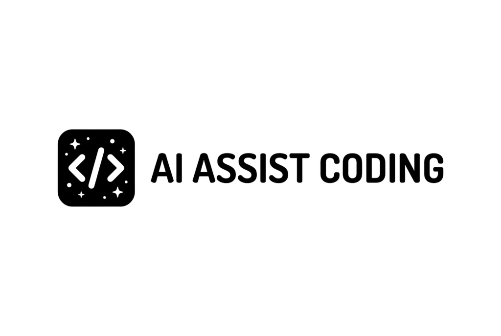 AI ASSIST CODING ロゴ / 無料配布バッジ